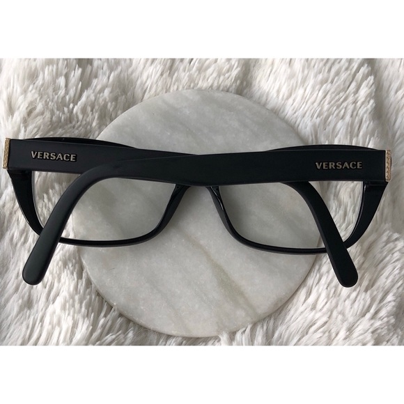 Versace Black & Gold Eyeglasses Mod 3201 - Picture 4 of 6